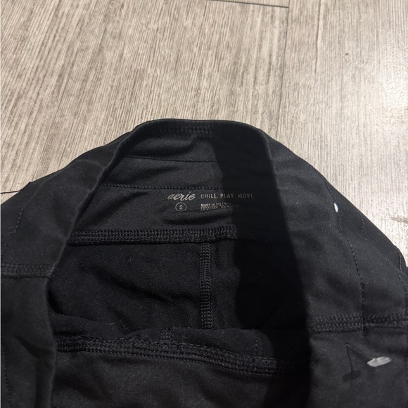 Aerie Black Drawstring jogger leggings - Picture 3 of 3